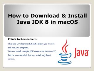 Mac Os Jdk 8 Download